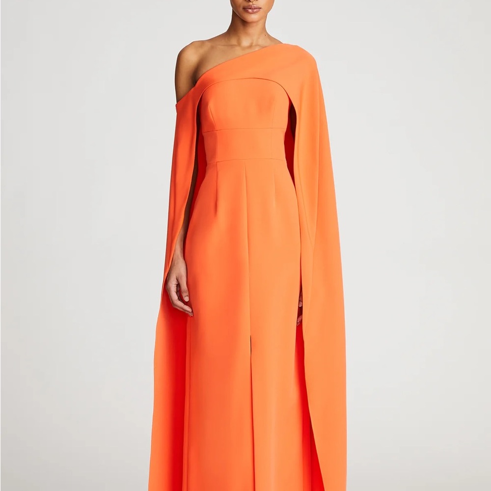 Halston Orange Dress